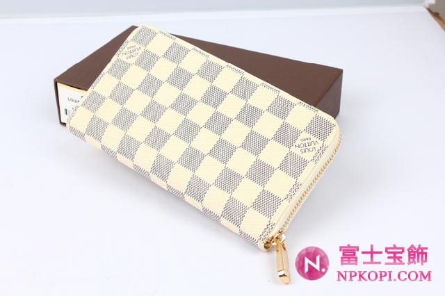 LOUIS VUITTON　ルイヴィトン　ダミエ・アズール　LV　長財布　ジッピーウォレット　N60019